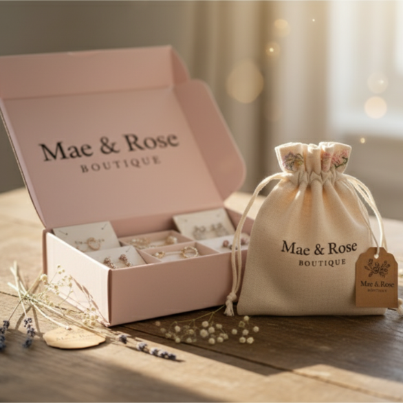 Vintage Gold Rose & Silver Ring