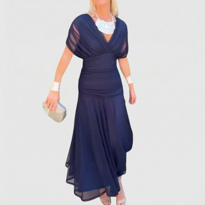 Avery - Elegant Blue Dress