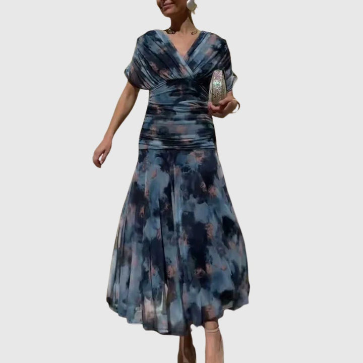 Luna - Elegant Blue Dress