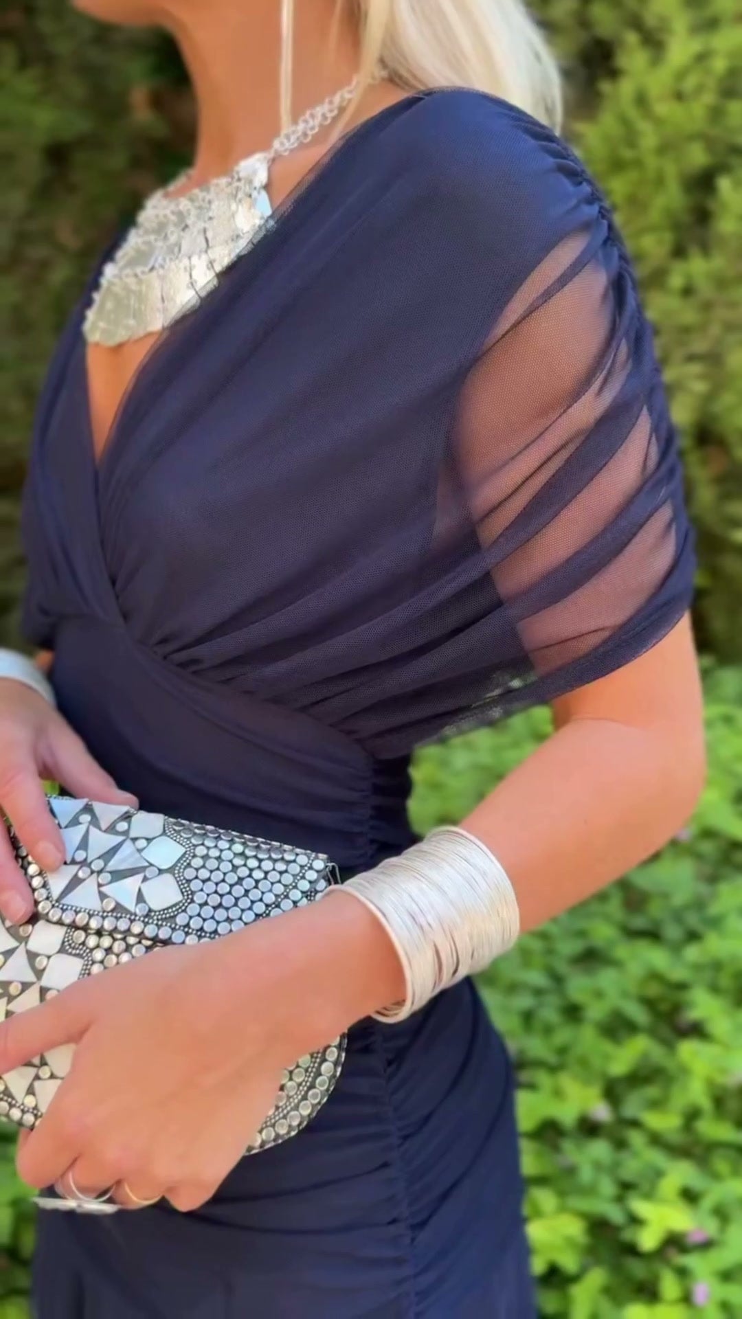 Avery - Elegant Blue Dress