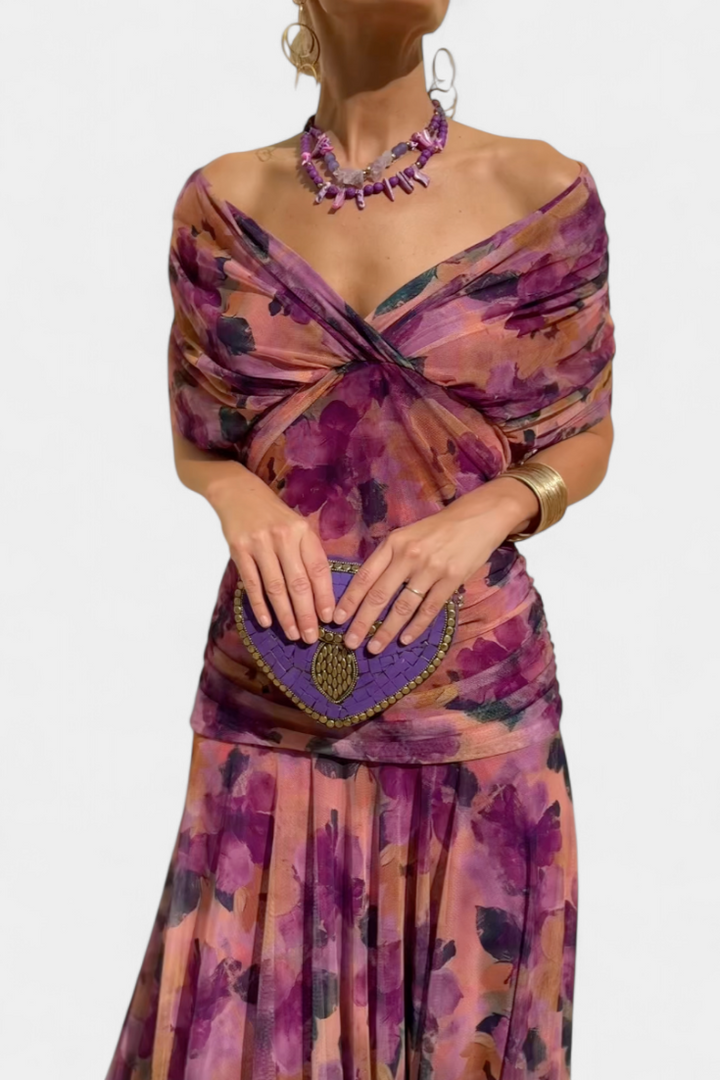 Eloria - Elegant Floral Dress