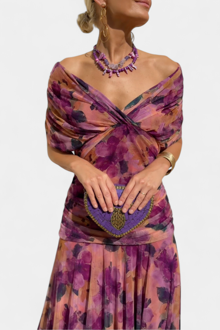 Eloria - Elegant Floral Dress